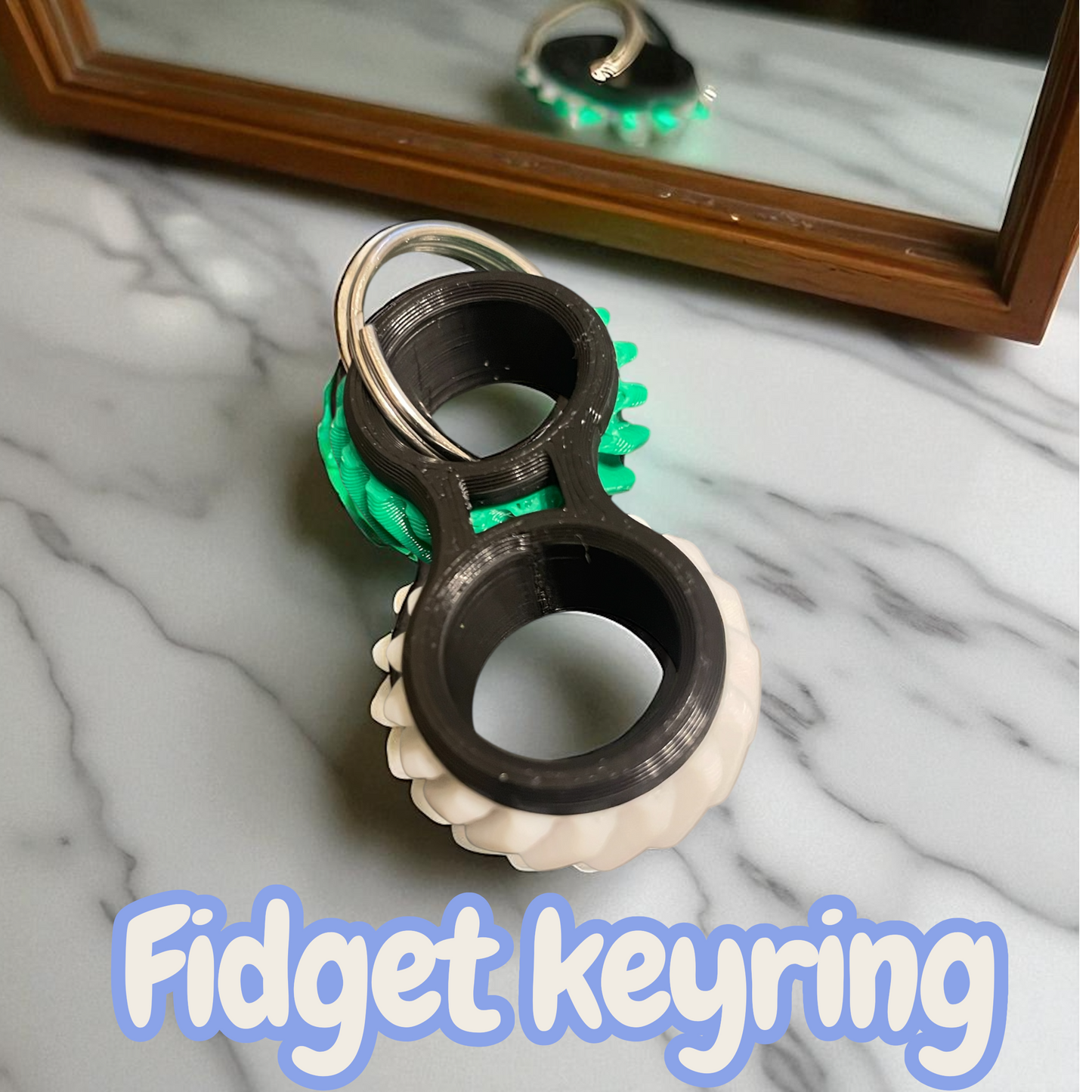 Fidget Spinner Keyring